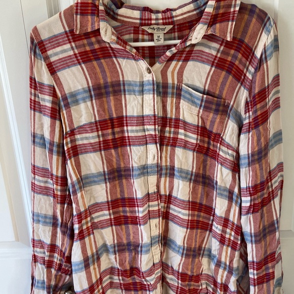 Lucky Brand Tops - Lucky Brand Multicolor Flannel